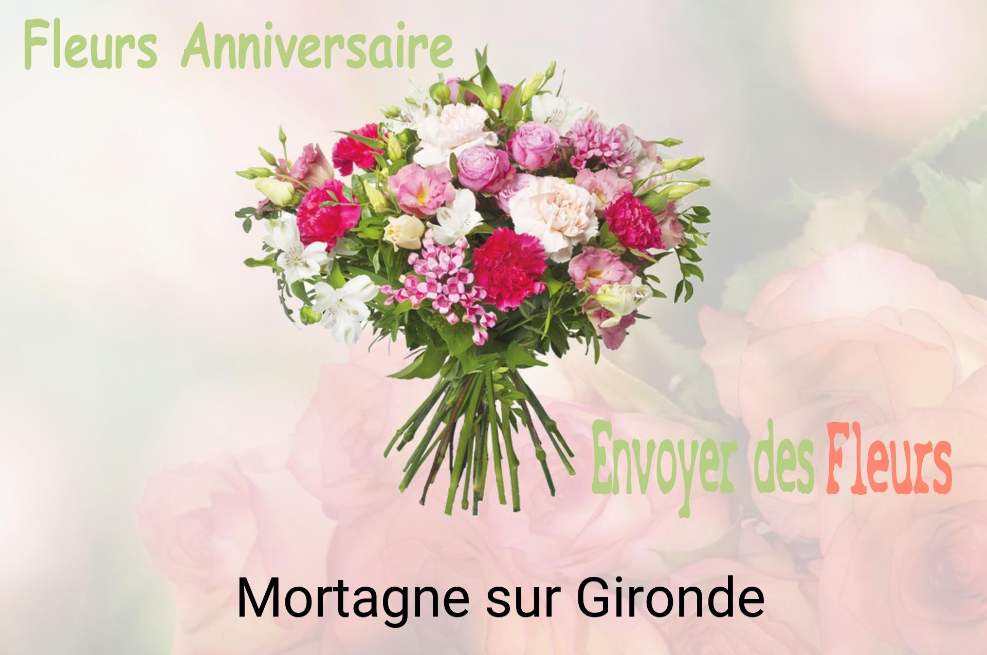 Bouquet de fleurs d’anniversaire livré à Mortagne-sur-Gironde